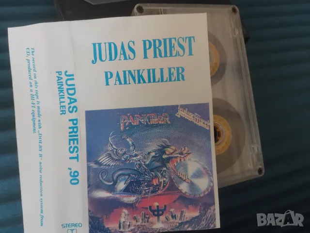 Judas Priest – Painkiller - аудио касета музика
