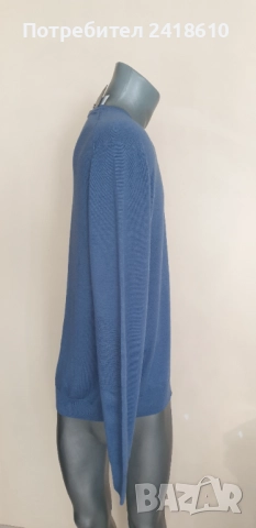 Hackett  Merino / Silk - Knit  Mens Size L  НОВО! ОРИГИНАЛ! Mъжки Пуловер, снимка 11 - Пуловери - 52151257