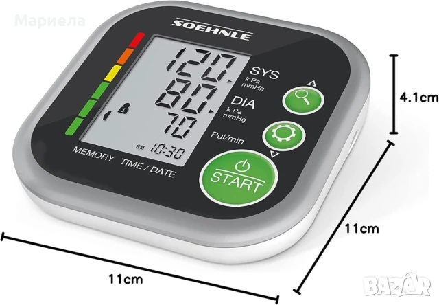 Soehnle Апарат за Измерване на Кръвно Налягане, снимка 2 - Други - 50459150