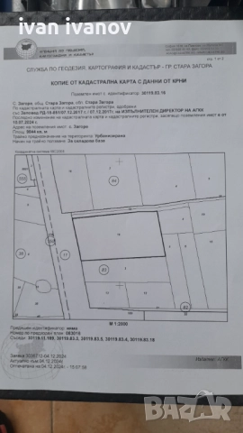 Топ имот 10 декара  вход Стара Загора , снимка 5 - Парцели - 52159923