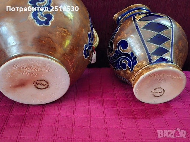 Goebel-керамичен сет, снимка 9 - Антикварни и старинни предмети - 52690162