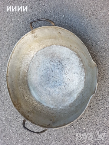 Бакърена тава за лютеница , снимка 2 - Антикварни и старинни предмети - 52753136