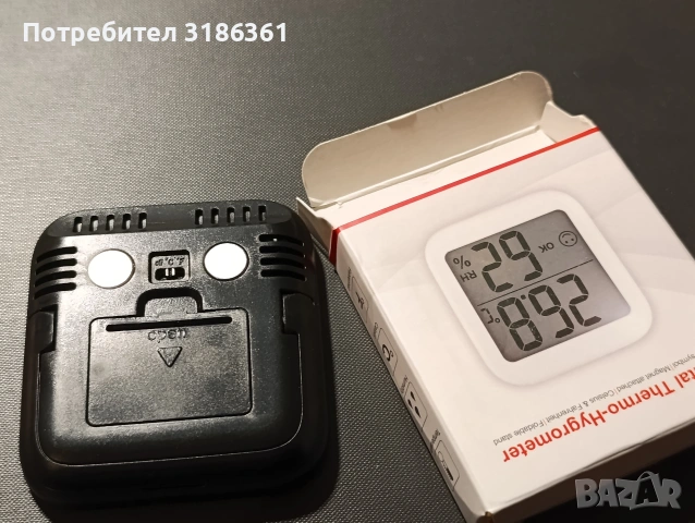 Digital thermo-hygrometer.Дигитален термо-хидрометър, снимка 2 - Други - 53498294