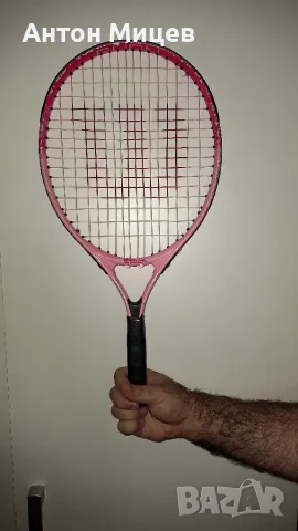 Тенис ракета Wilson Burn Pink 21 за дете между 5 и 7 години