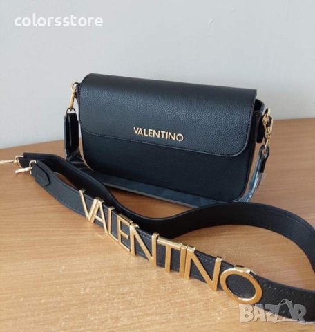 Черна чанта Valentino код SG329, снимка 3 - Чанти - 35517112
