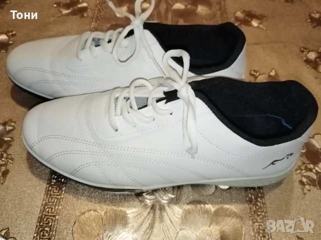 Нови Мъжки Кожени Маратонки 44, снимка 11 - Маратонки - 53398260