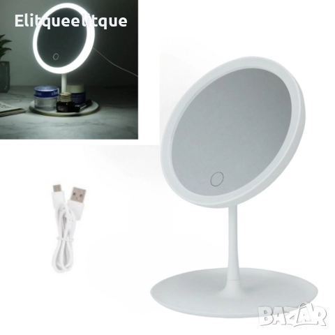 LED козметично огледало със сензорно управление, снимка 4 - Лед осветление - 52217872