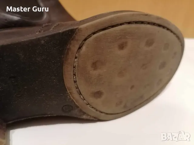 Дамски боти от естествена кожа - 37  номер, снимка 2 - Дамски боти - 47839658