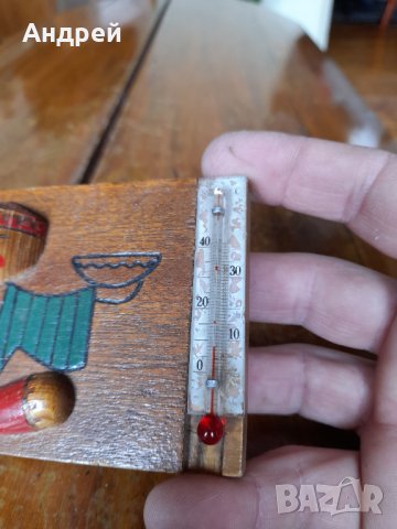 Стар сувенирен термометър #8, снимка 4 - Антикварни и старинни предмети - 40486867