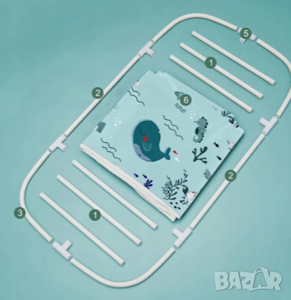 Сгъваема преносима вана XXL с възглавница и топлоизолация – Комфорт и удобство в малката баня, снимка 4 - Душ кабини и вани - 52871318