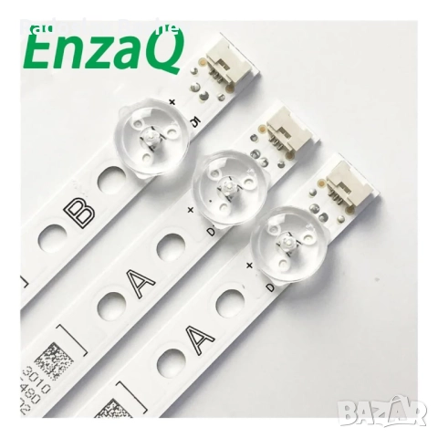 Диодни ленти комплект 3 бр 17DLB43VER8-17DLB43VER5-17DLB43VER13 A/B, снимка 4 - Части и Платки - 52908449