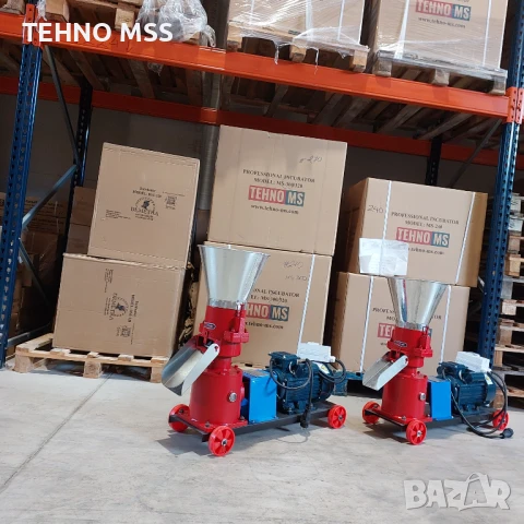 ПРОМО Преса, Гранулатор за фураж KL-140 с 1 матрица и ДВИГАТЕЛ 3 KW /1400 RPM/230V/ 110 КГ/Ч, снимка 2 - Други стоки за животни - 46101960