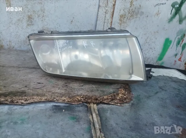 Десен фар за Шкода Фабия. 2000 год., снимка 9 - Части - 49819022