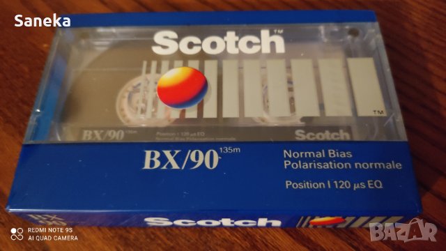 SCOTCH BX 90, снимка 1 - Аудио касети - 35827000