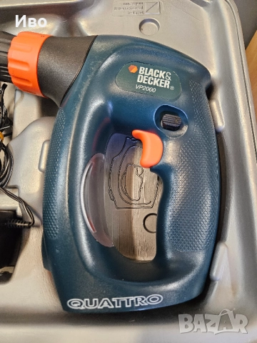 Бормашина, винтоверт, шлайф и зеге Black & Decker VP2000 Пълен комплект, работи отлично. Използван е, снимка 5 - Бормашини - 52452218