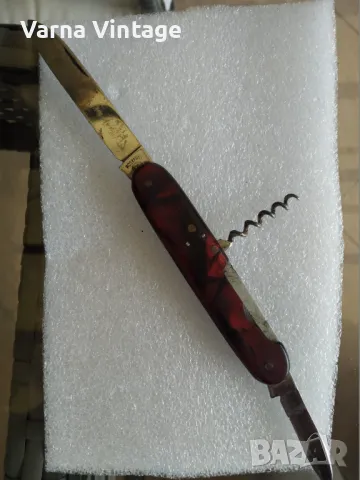 Стар сгъваем нож  GML Германия. марк., снимка 4 - Антикварни и старинни предмети - 48150634