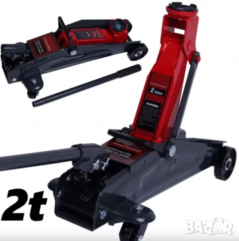 Нископрофилен крик KraftRoyal 2 тона тип крокодил