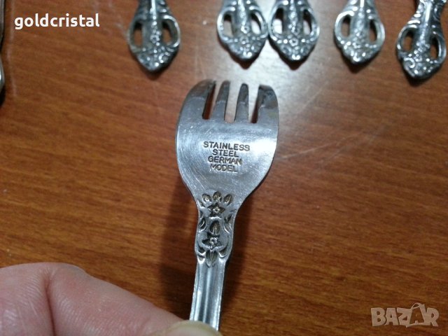 Немски прибори за десерт , снимка 6 - Антикварни и старинни предмети - 41085755