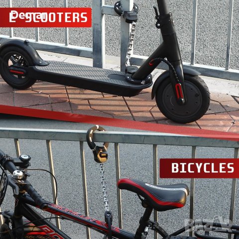 Ключалка против кражба, снимка 8 - Аксесоари за велосипеди - 41647580