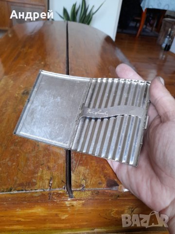 Стара табакера за цигари #10, снимка 5 - Антикварни и старинни предмети - 41967460