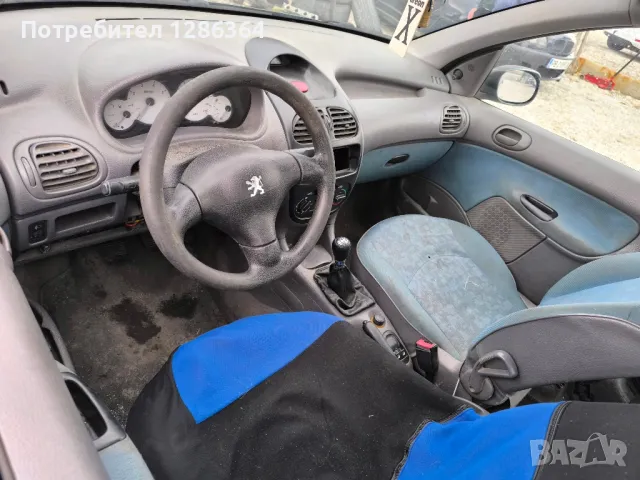 Peugeot 206 1.4 75к.с. НА ЧАСТИ , снимка 5 - Автомобили и джипове - 48983373