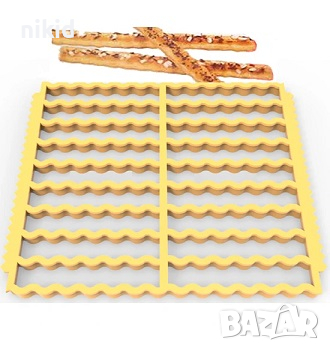 пластмасов Резец шаблон за изрязване на соленки гризини солети крекери, снимка 1 - Форми - 44822738