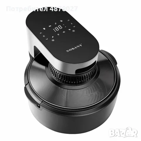 Мощен еър фрайър 5.5L Sokany SK-ZG-8046, снимка 8 - Фритюрници - 56058300