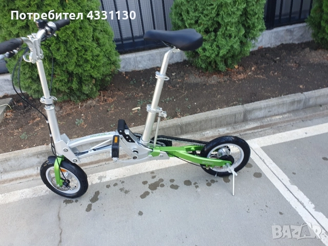 сгъваем велосипед Genius Mobiky, снимка 2 - Велосипеди - 51549139