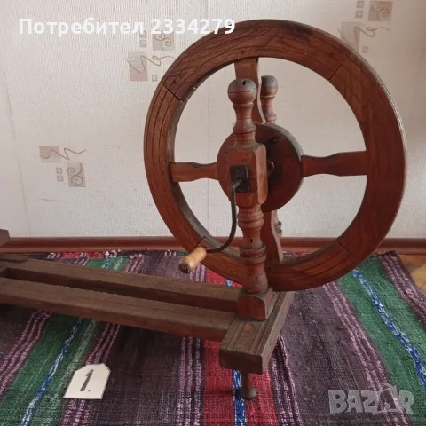 Стари дървени чакрък, чепкало,грепка за коса., снимка 3 - Антикварни и старинни предмети - 56187447