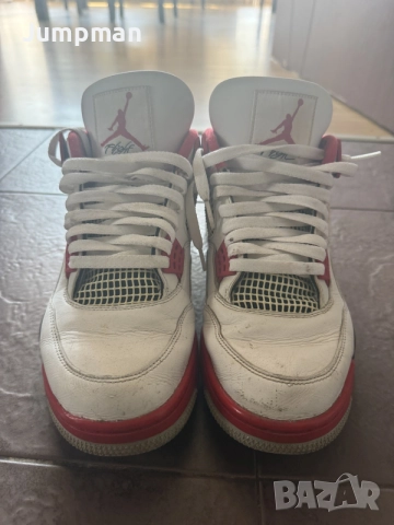 jordan 4 fire red, снимка 2 - Маратонки - 55767749