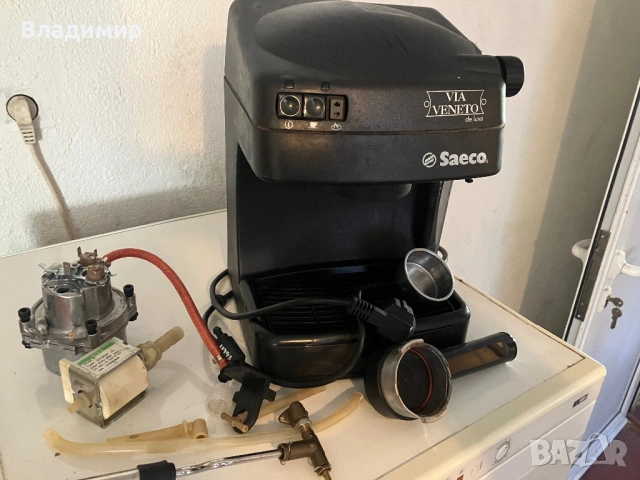 Кафе машина Saeco, снимка 3 - Кафемашини - 53537130