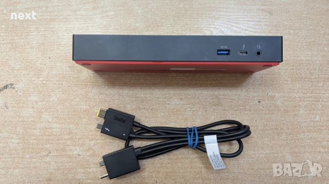 Докинг станция Lenovo ThinkPad Thunderbolt 3 Workstation Dock Gen 2 40AN +Гаранция, снимка 4 - Лаптоп аксесоари - 53630258