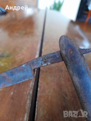 Стар бръснач Solingen #4, снимка 3 - Други ценни предмети - 44615668