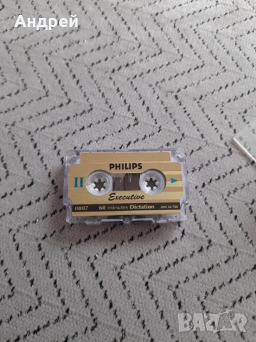 Стара микро касета Philips, снимка 4 - Други ценни предмети - 52944934