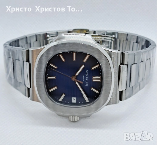 Мъжки луксозен механичен часовник Patek Philippe Nautilus