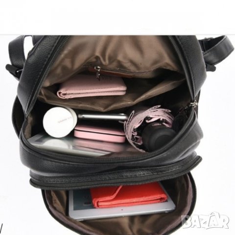 Дамска раница Dasha Red, снимка 5 - Раници - 41479017