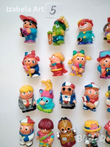 45бр фигури Kinder ФРАНЦУЗИТЕ/стари Киндер играчки от шоколадови яйца , снимка 2 - Колекции - 52022100