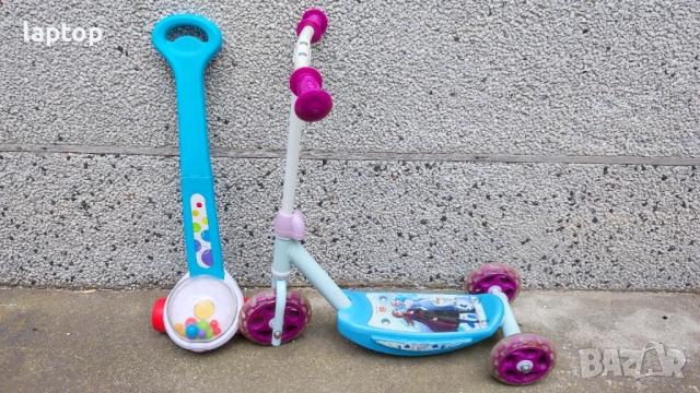 Пакет Детски велосипед, колело за баланс и тротинетка, снимка 15 - Велосипеди - 51878337