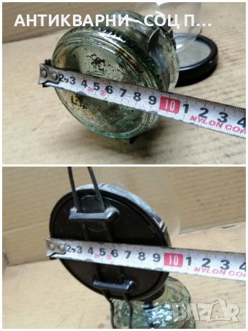Стара Соц Газена Лампа. , снимка 8 - Антикварни и старинни предмети - 41344795