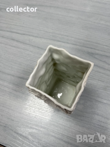 Немска порцеланова ваза - Scherzer. №7655, снимка 5 - Антикварни и старинни предмети - 52562935