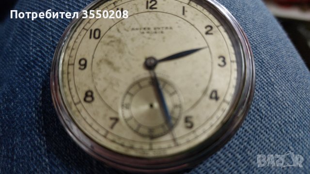 Стар джобен часовник, снимка 6 - Джобни - 44397242