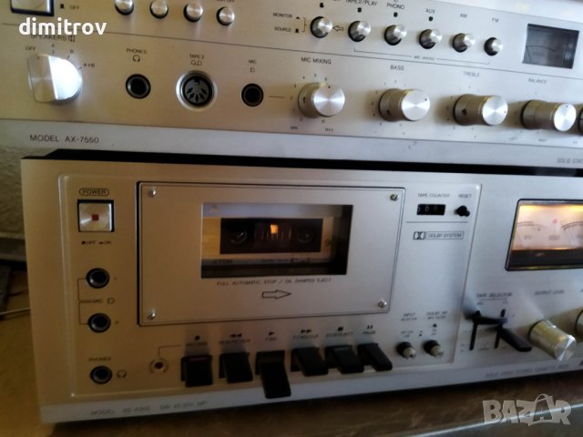 Aiwa AX-7550, снимка 4 - Ресийвъри, усилватели, смесителни пултове - 41098177
