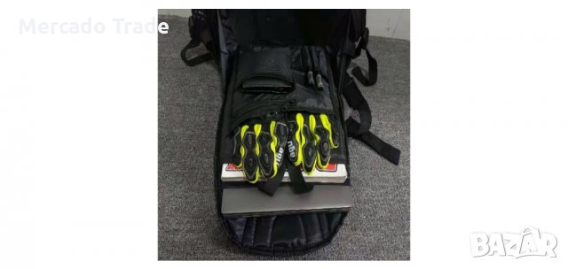 Раница за мотор, Мотоциклетна раница, Carbon, Черна, снимка 4 - Аксесоари и консумативи - 35942075