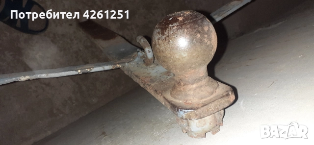 Стоманен теглич ползван за  Жигули., снимка 2 - Ремаркета - 52430500