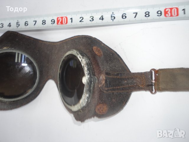 Немски армейски  пилотски мото очила, снимка 2 - Колекции - 39941732
