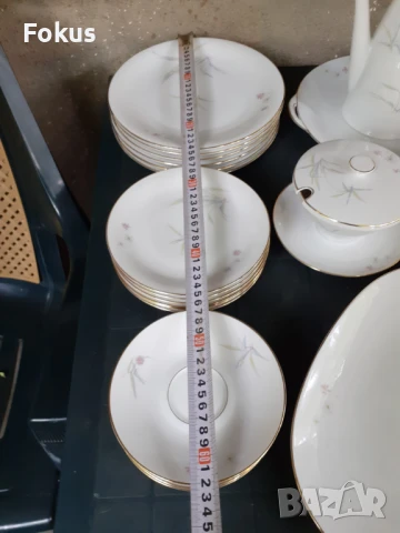 Порцелан голям сервиз Bavaria Tirschenreuth Germany 31 части, снимка 6 - Антикварни и старинни предмети - 51065791