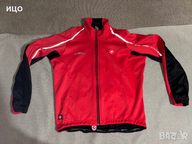 Мъжко колоездачно яке Castelli, снимка 2 - Спортни дрехи, екипи - 53330581