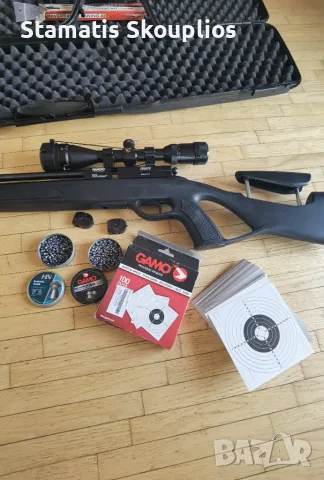 GAMO COYOTE PCP 40 J с всички възможни аксесоари, снимка 4 - Въздушно оръжие - 55970362
