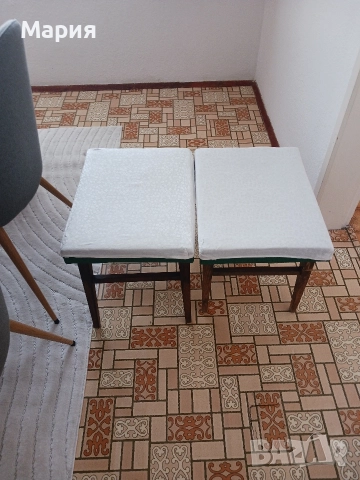 Таборетки от седемдесетте 2 броя, снимка 2 - Други - 52629730