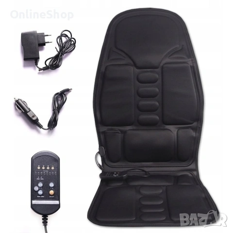 Масажна и отоплителна постелка за кола и офис, снимка 2 - Аксесоари и консумативи - 53119209